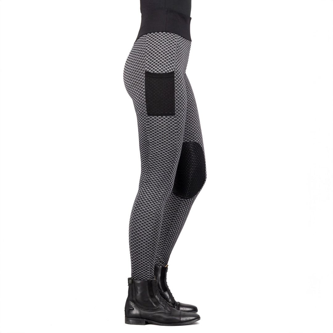 Imperial Riding Riding Tights Diamond Bubble KneeGrip