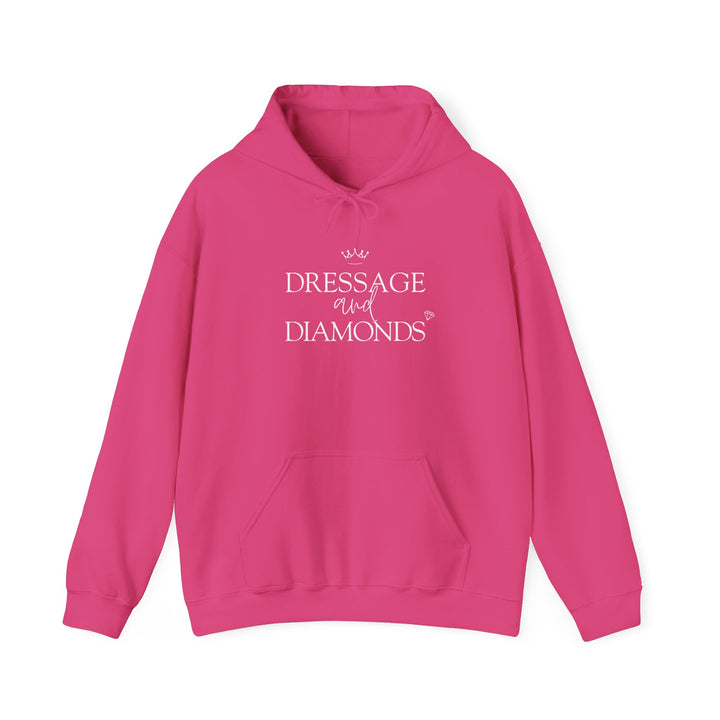 Dressage and Diamonds Hoodie - Hoodie - Kingdom Equestrian