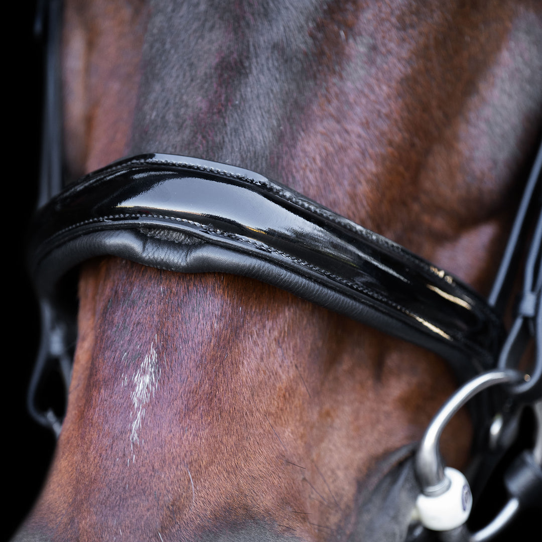 Imperial Riding Snaffle Bridle with English Noseband