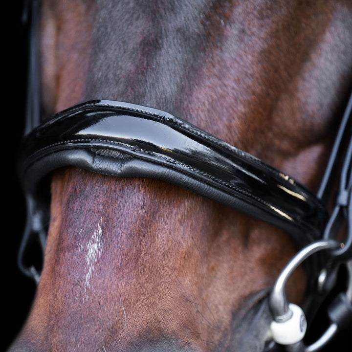 Imperial Riding Snaffle Bridle with English Noseband