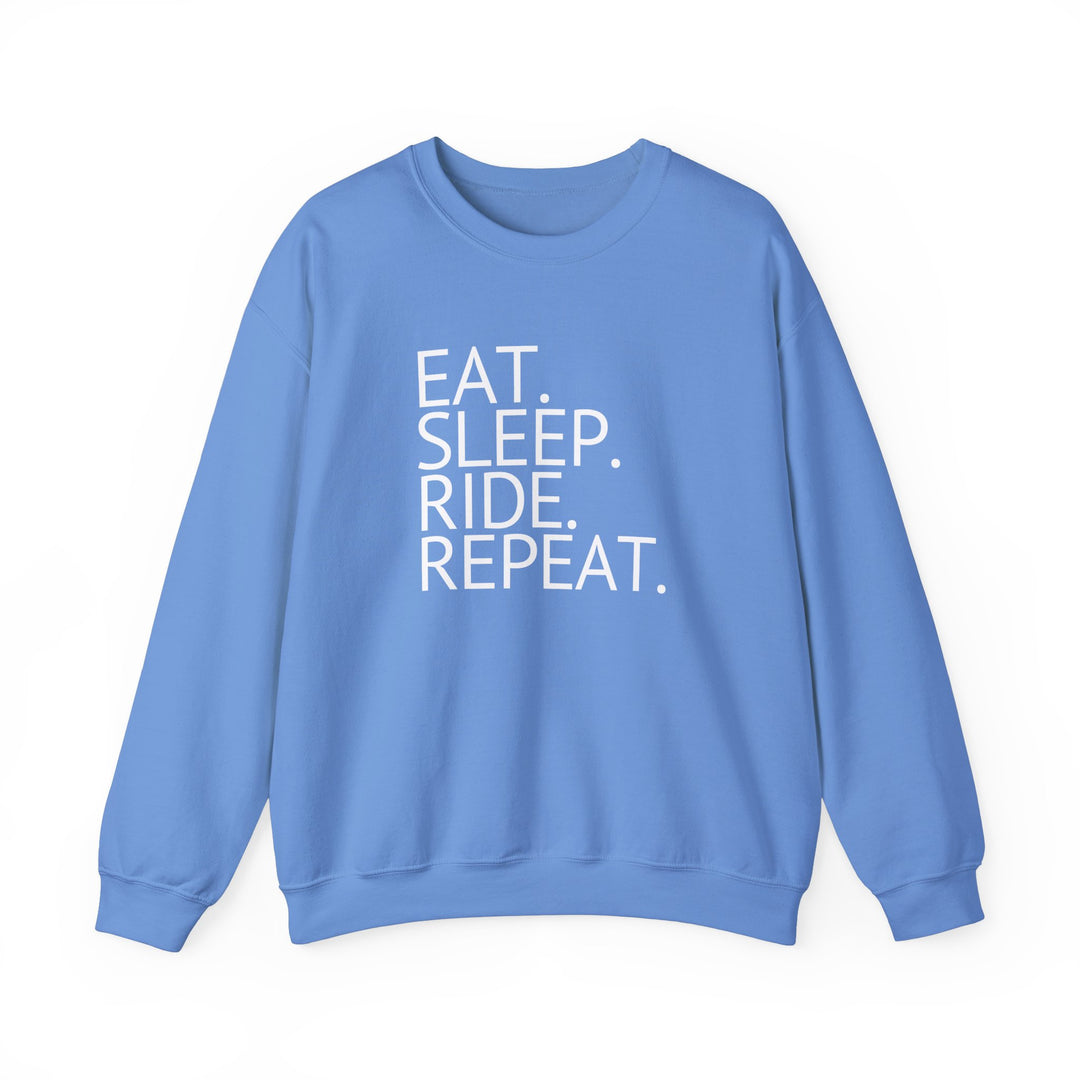 Eat. Sleep. Ride. Repeat. Sweatshirt - Sweatshirt - Kingdom Equestrian