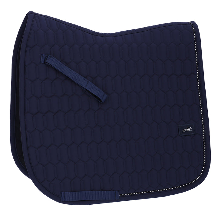 Schockemohle Energy Dressage Saddle Pad - Dark Navy Crystal