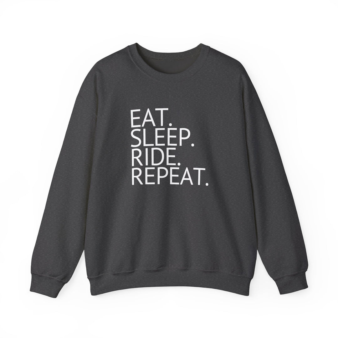 Eat. Sleep. Ride. Repeat. Sweatshirt - Sweatshirt - Kingdom Equestrian