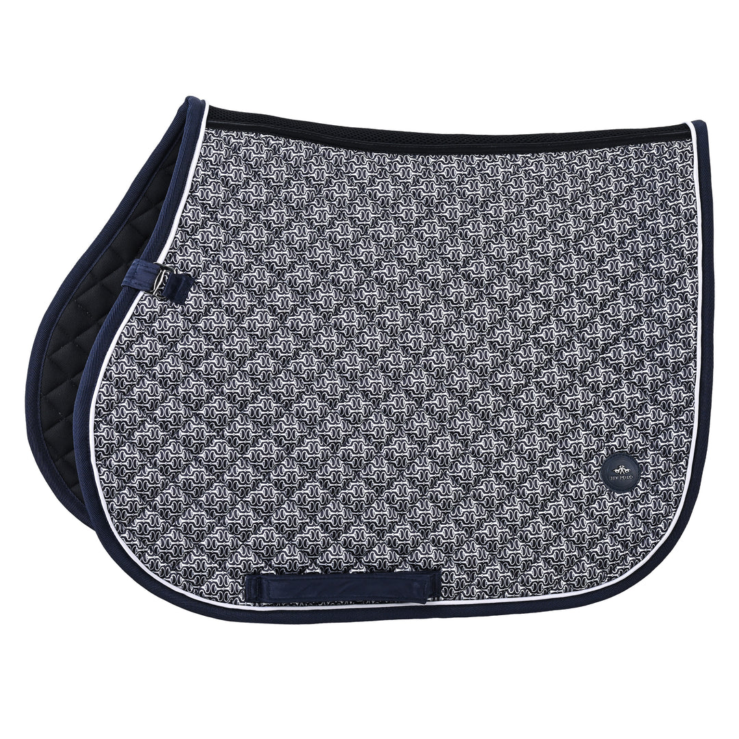 hv-polo-saddlepad-hvppilar-print-gp-navy
