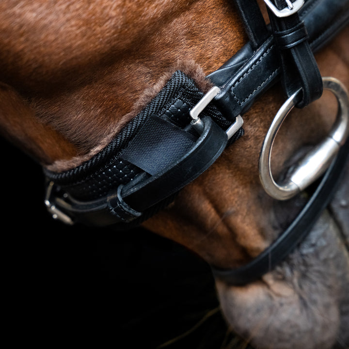 Imperial Riding Chin Protector Fur - Black