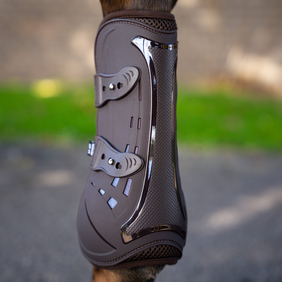 Imperial Riding Tendon Boots Pro Mesh - Chocolate