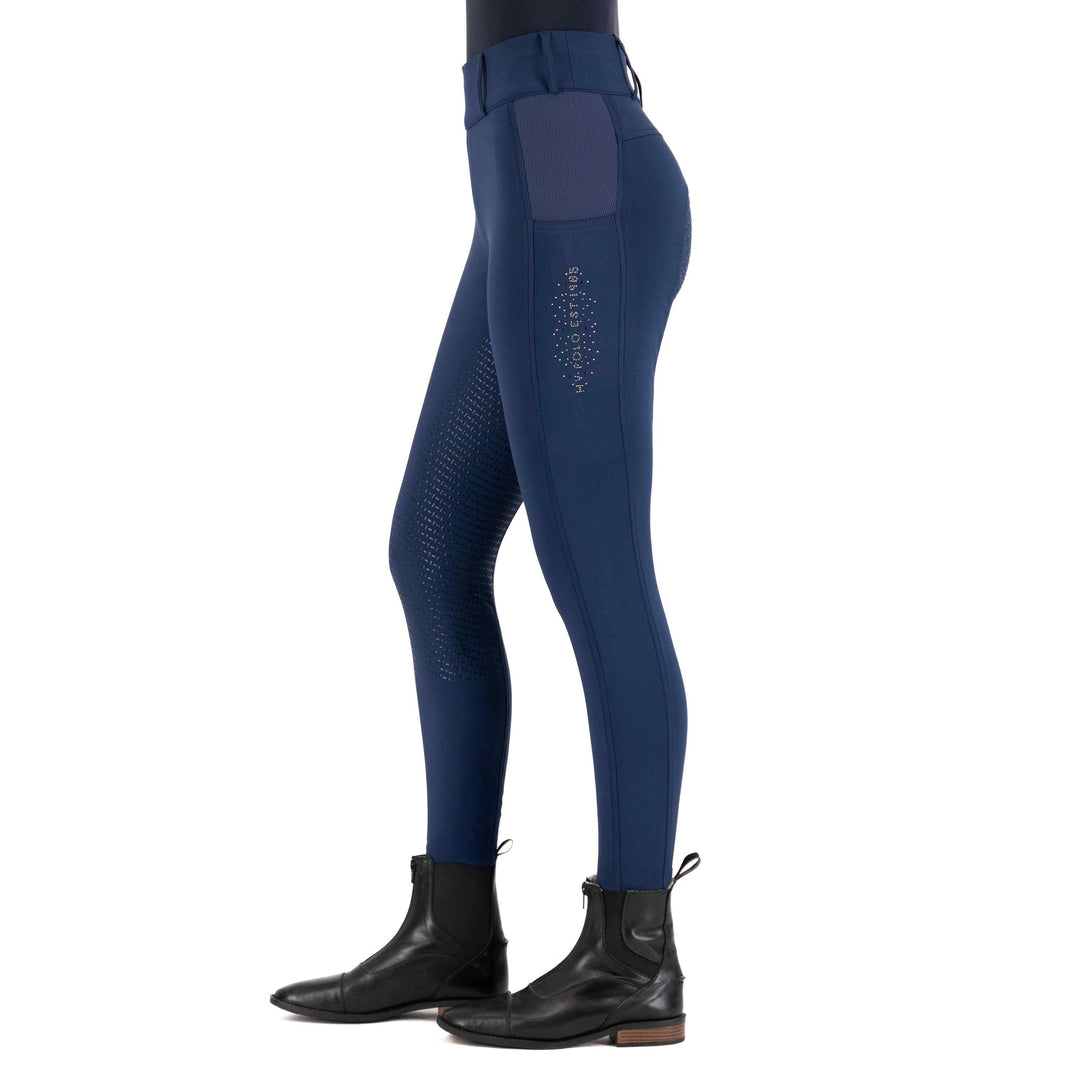 hv-polo-riding-tights-hvpevi-fullgrip-navy
