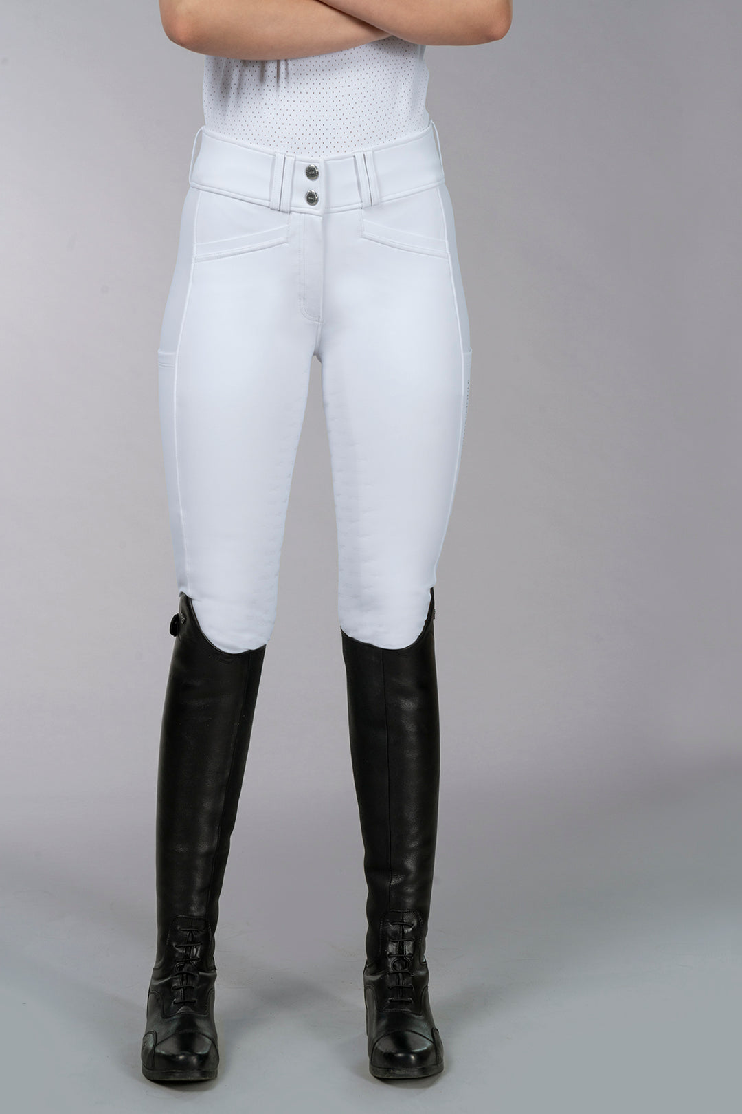 Schockemohle Carola Pro Competition Full Seat Breeches - detail view