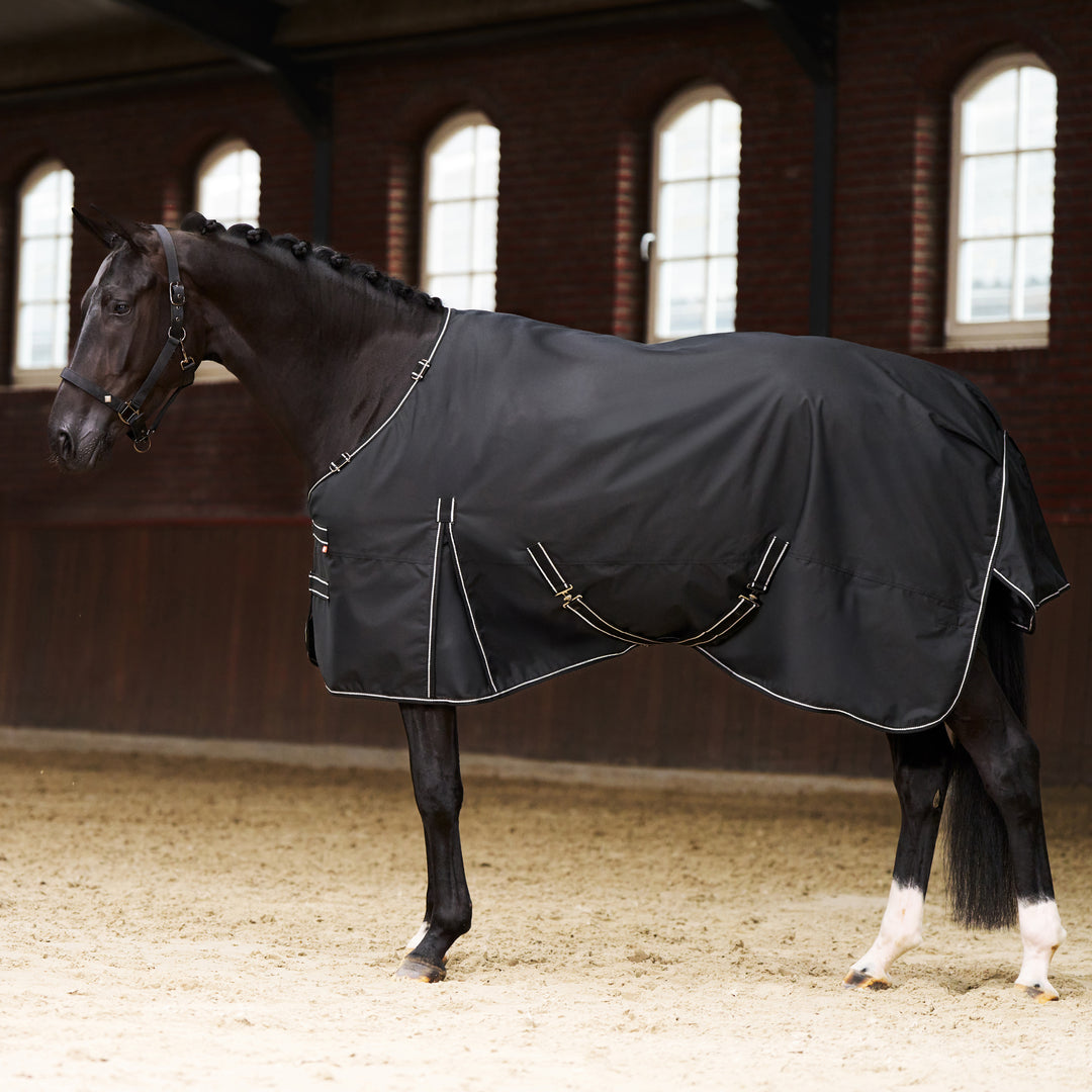 Imperial Riding Outdoor Blanket Basic with Detachable Neck Summer - Black