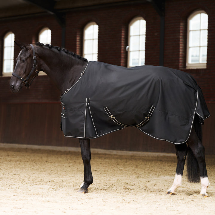 Imperial Riding Outdoor Blanket Basic with Detachable Neck Summer - Black