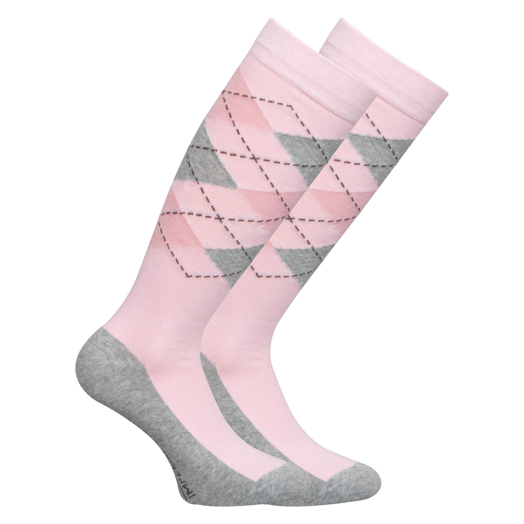 Imperial Riding Socks - Queen of Diamonds - Candy Floss
