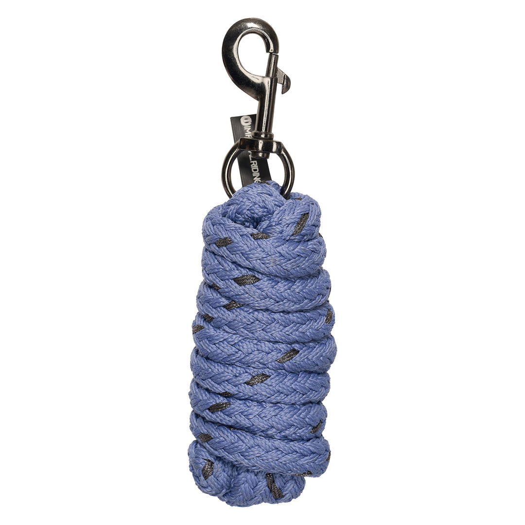 Imperial Riding Lead Rope - Deluxe Snap Hook - Bluebell