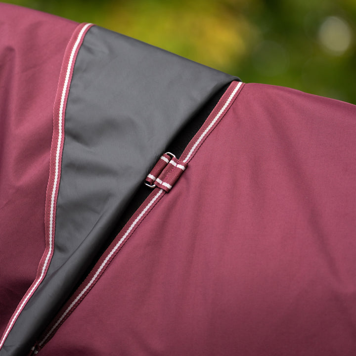 Imperial Riding Outdoor Blanket Basic with Detachable Neck Summer - Deep Red