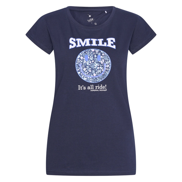 Imperial Riding T-shirt Smiley Flowers