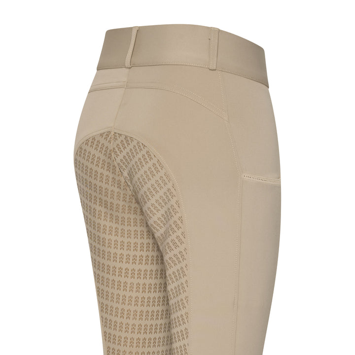 Imperial Riding Riding Tights - Basic Glam Full Grip Seat - Grey Sand