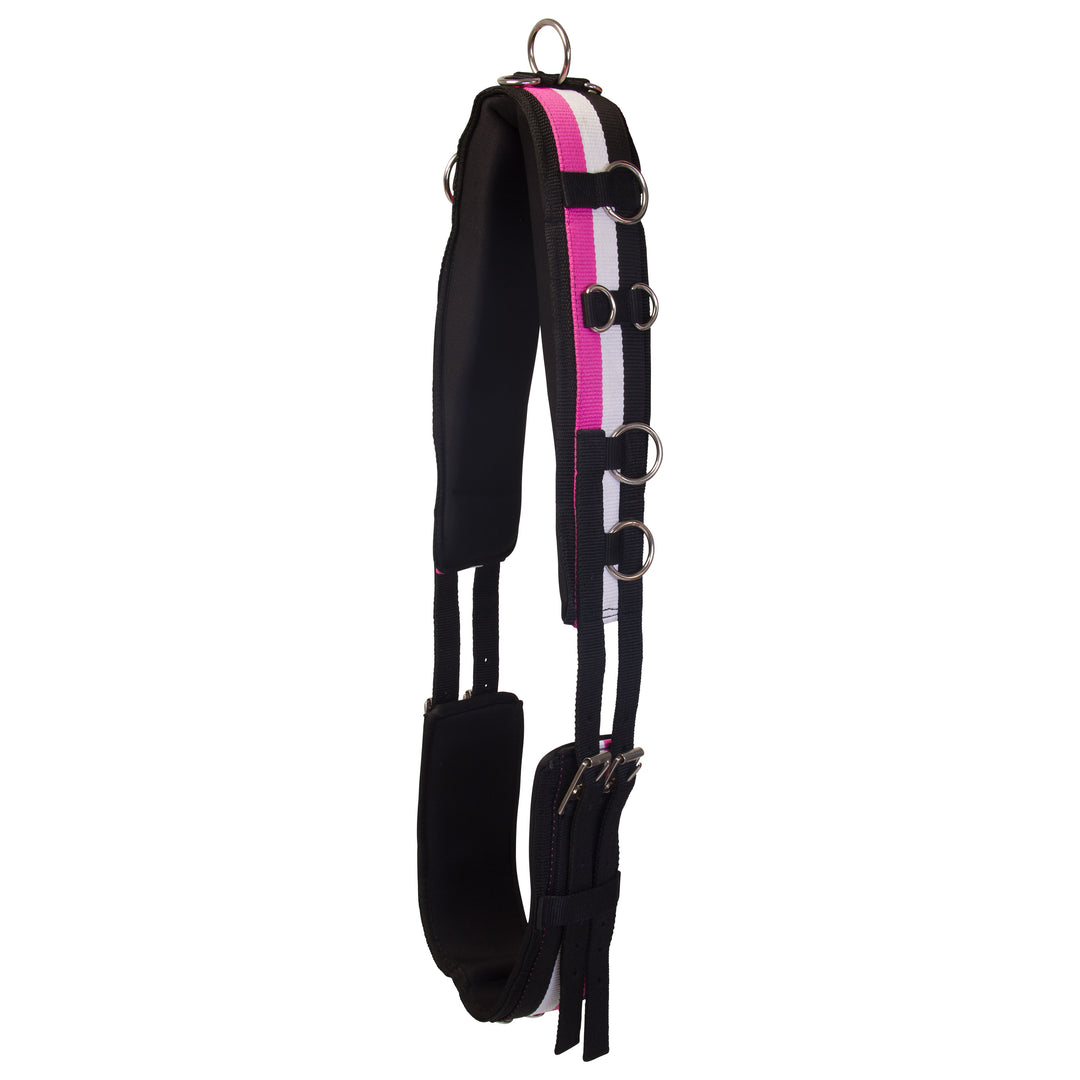 Imperial Riding Lunging Girth Deluxe - Neon Pink