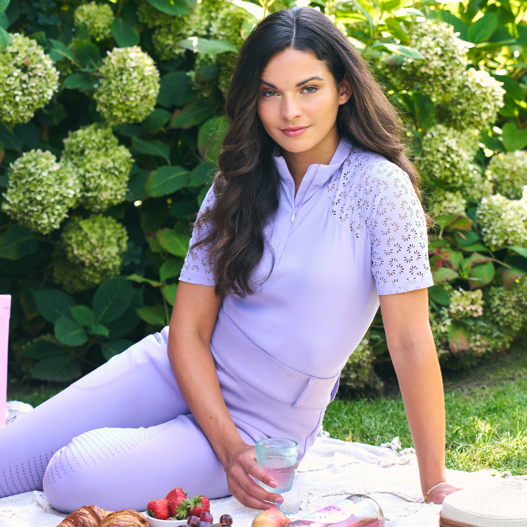 Imperial Riding Top - Breeze - Wisteria