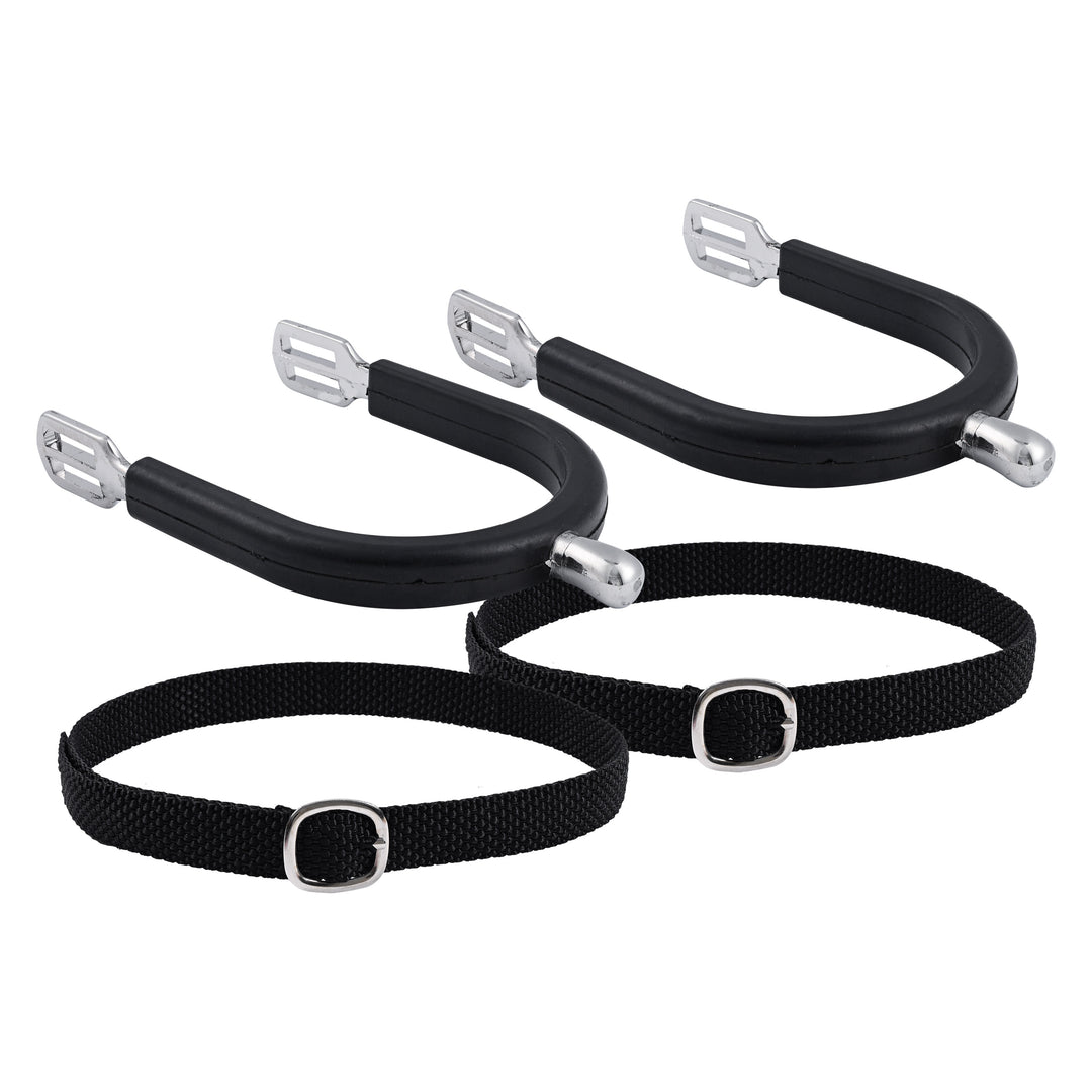 Imperial Riding Mens Spurs Basic 20 mm Silicone Cover - Silver