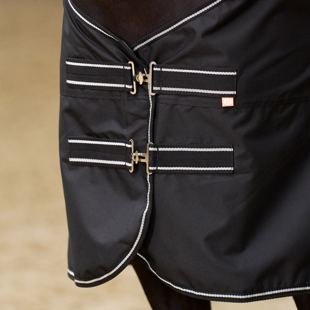 Imperial Riding Outdoor Blanket Basic Without Neck Fleece - Black