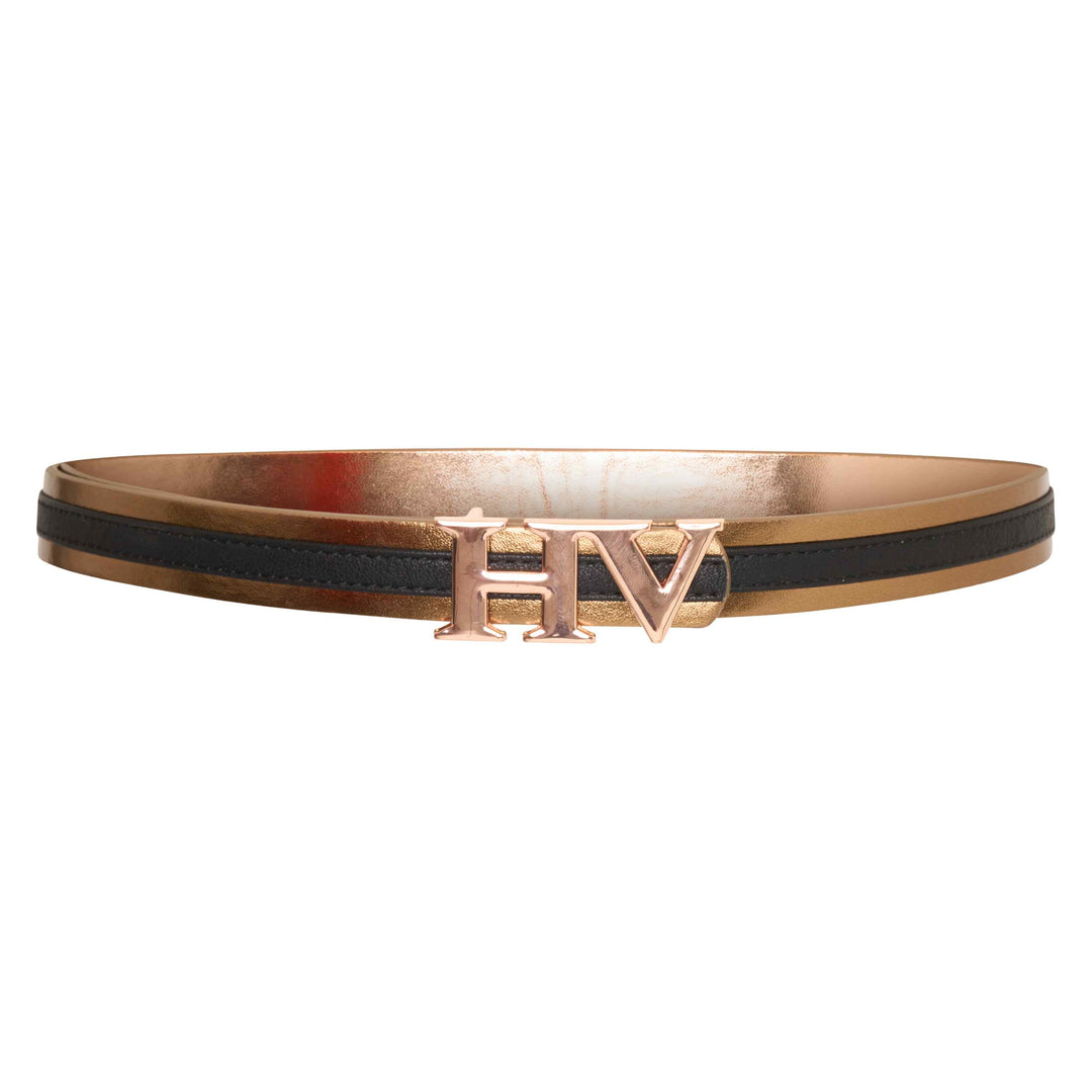 HV Polo Belt Hvpisabelle - Black-rose Gold