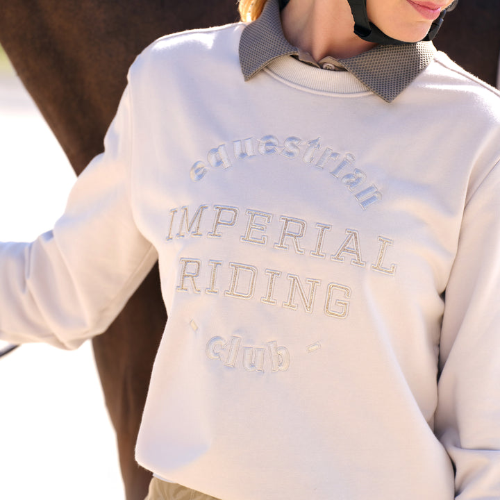 Imperial Riding Joyce Summer Sweater - Grey Sand