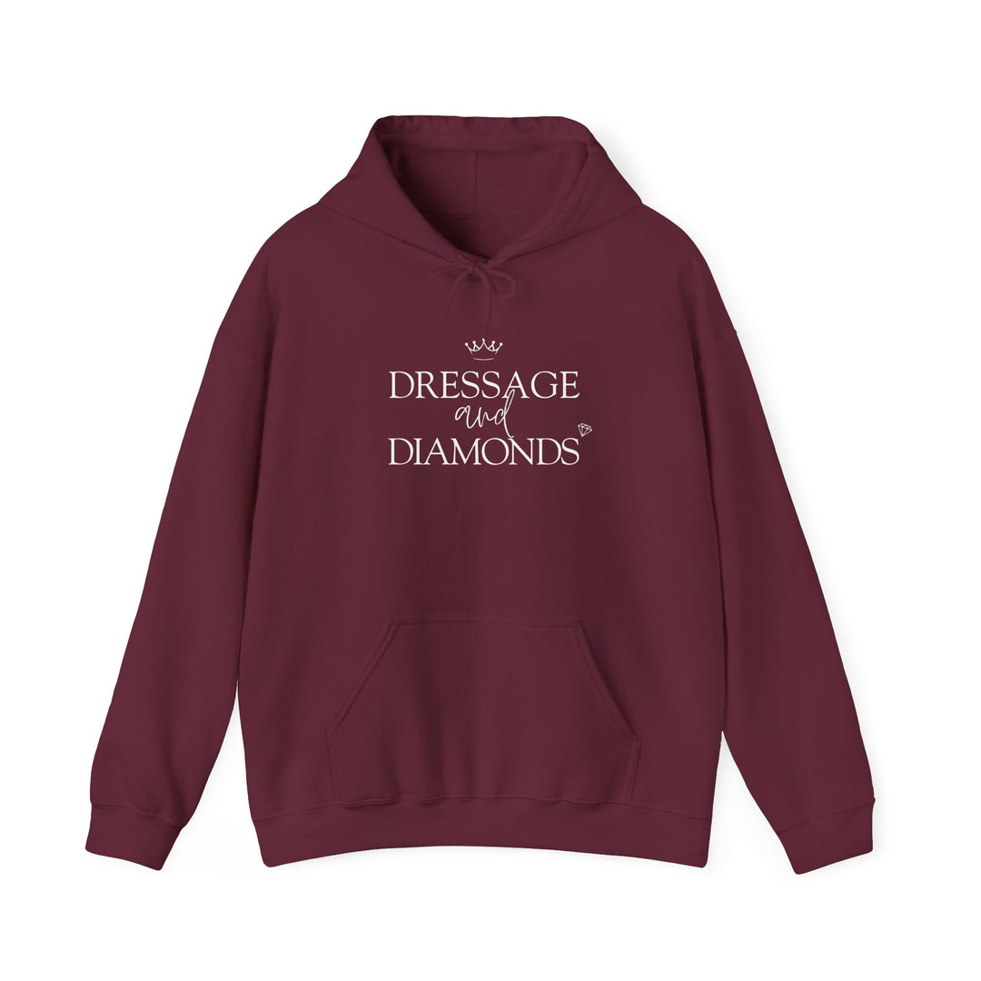 Dressage and Diamonds Hoodie - Hoodie - Kingdom Equestrian