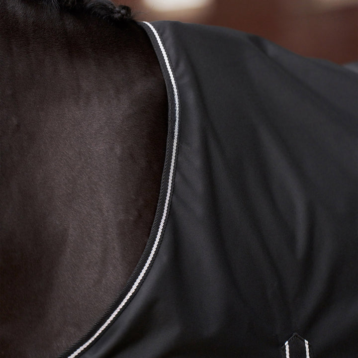 Imperial Riding Outdoor Blanket Basic Without Neck Fleece - Black