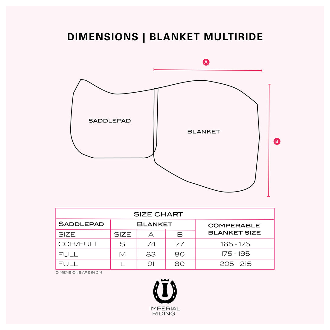 Imperial Riding Multiride General Purpose/Jump Saddle Pad