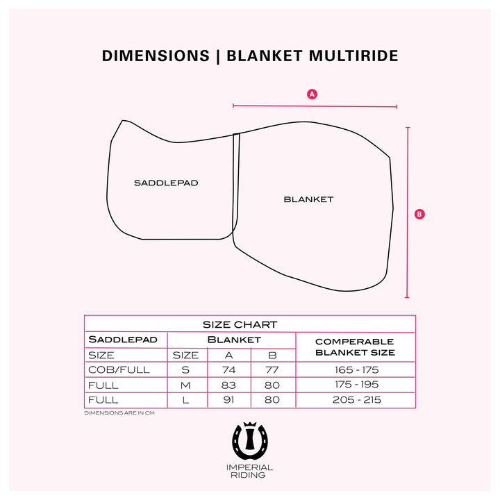 Imperial Riding Multiride General Purpose/Jump Saddle Pad