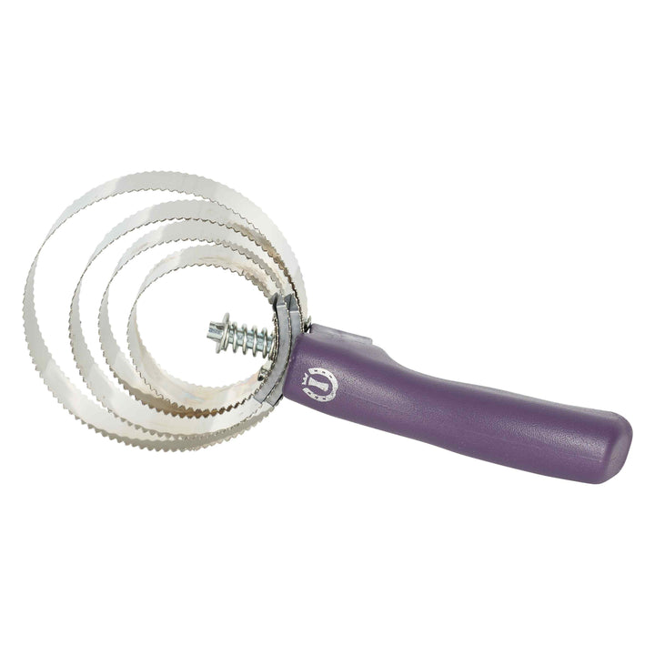 Imperial Riding Curry Comb Metal - Black Berry