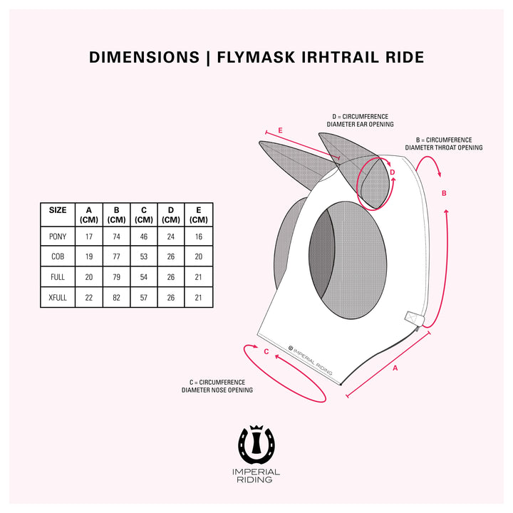 Imperial Riding Fly Mask - Trail Ride