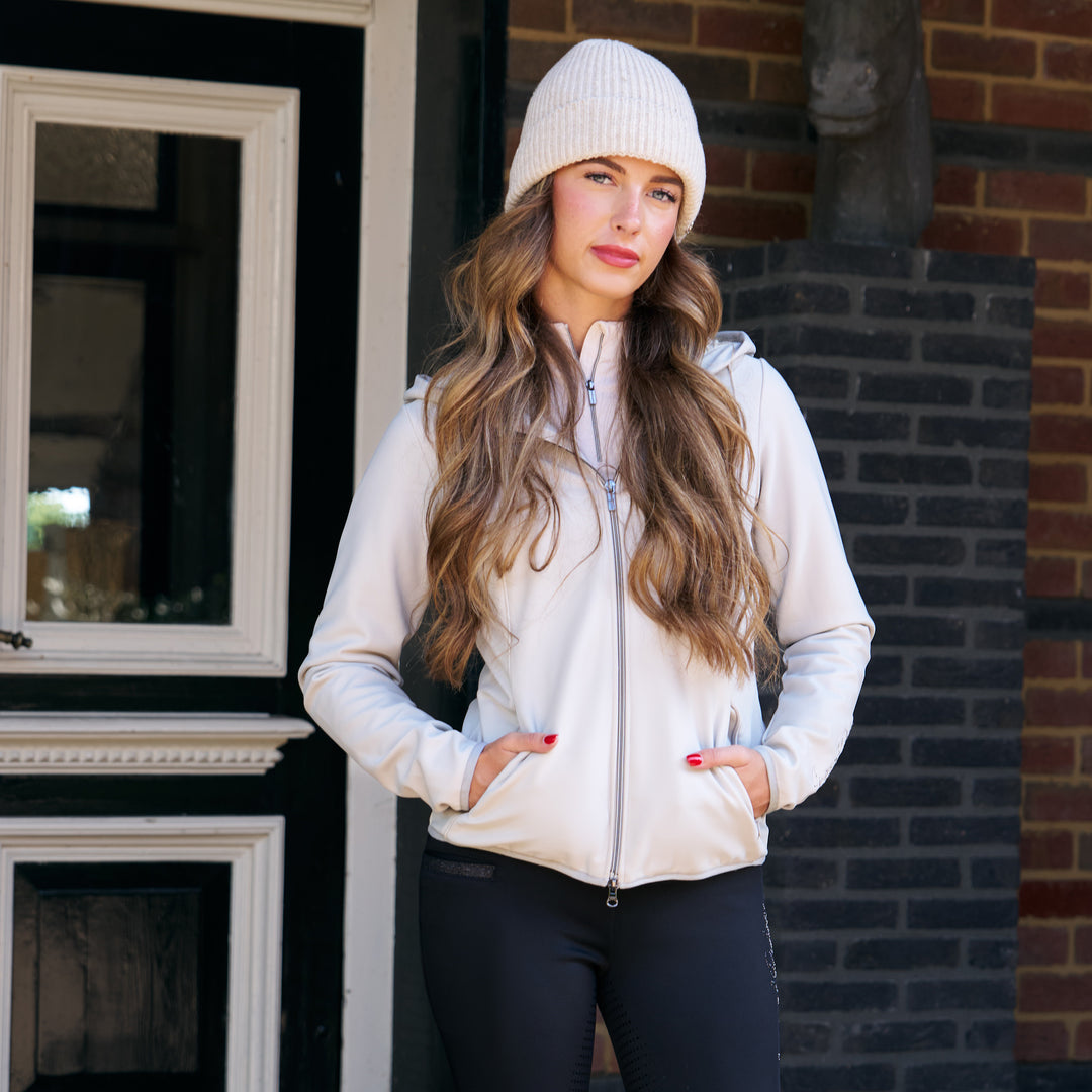 Imperial Riding Softshell Jacket - Brenda - Grey Sand