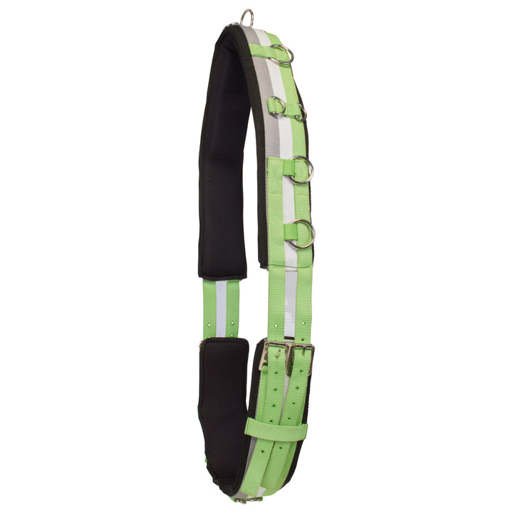 Imperial Riding Lunging Girth Deluxe - Neon Green
