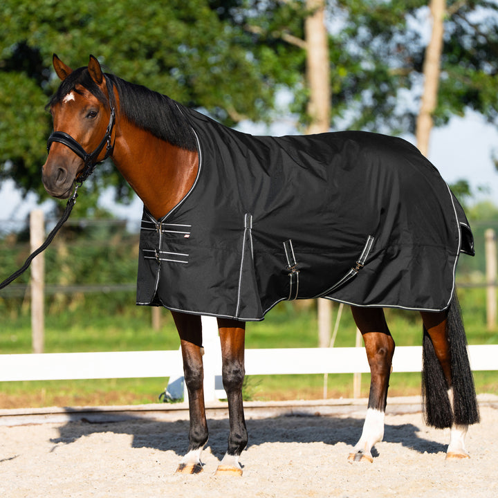 Imperial Riding Outdoor Blanket Basic with High Neck 300 g - Black