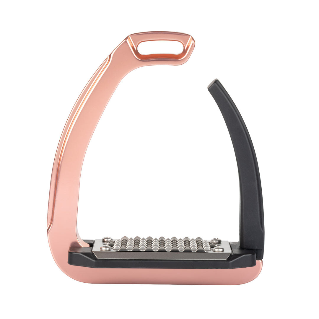 Acavallo Rel-X EASY Stirrups with Shaped Arm - Phantom Rose, view 2