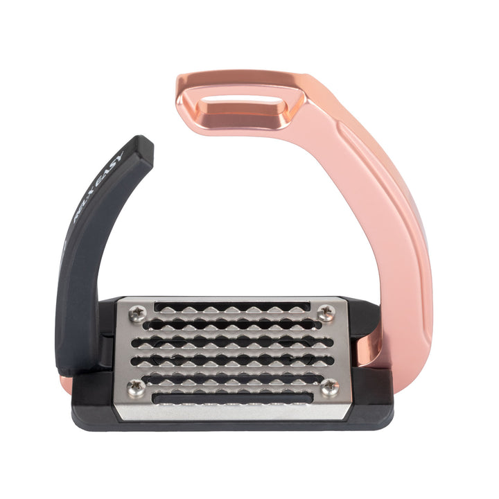 Acavallo Rel-X EASY Stirrups with Shaped Arm - Phantom Rose, view 5