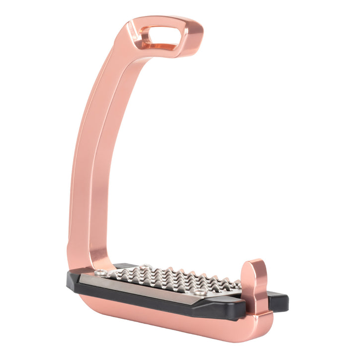 Acavallo Rel-X EASY Stirrups with Shaped Arm - Phantom Rose, view 6