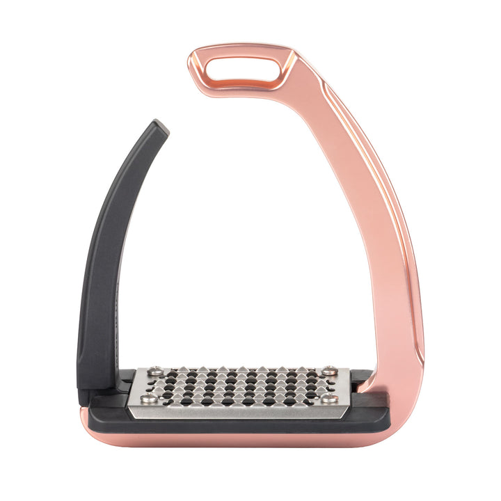 Acavallo Rel-X EASY Stirrups with Shaped Arm - Phantom Rose, view 7