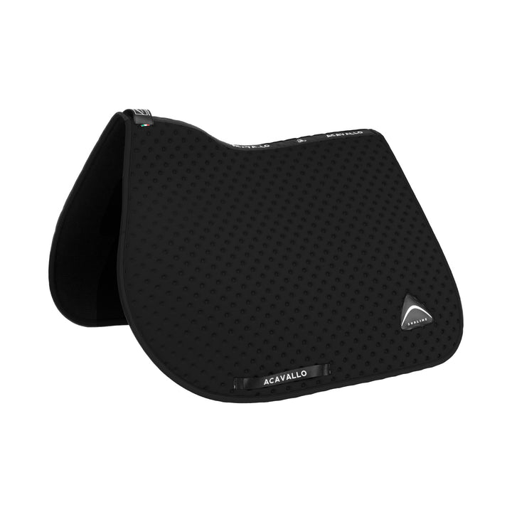 Acavallo Sublime Dotted Jumping Saddle Pad in Technical Fabric - Acavallo