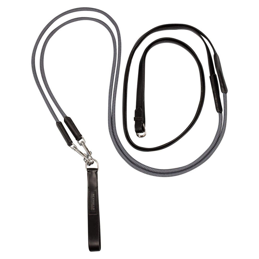 Acavallo Draw Reins Tubular Nylon