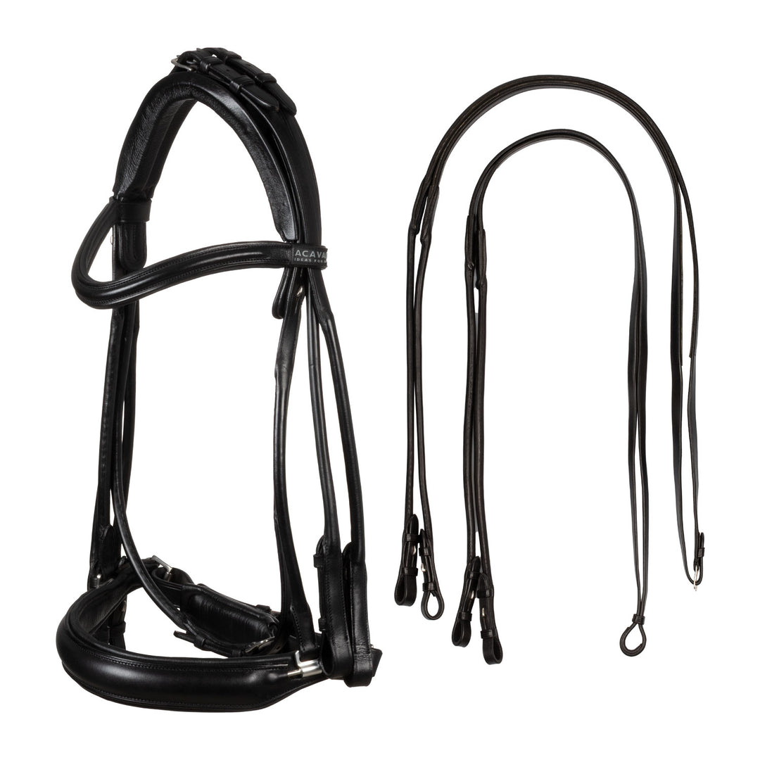 Acavallo Parnaso Bridle Double Reins