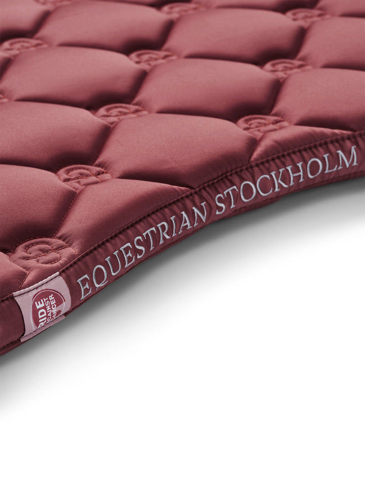Equestrian Stockholm Jump Saddle Pad Amber Rose
