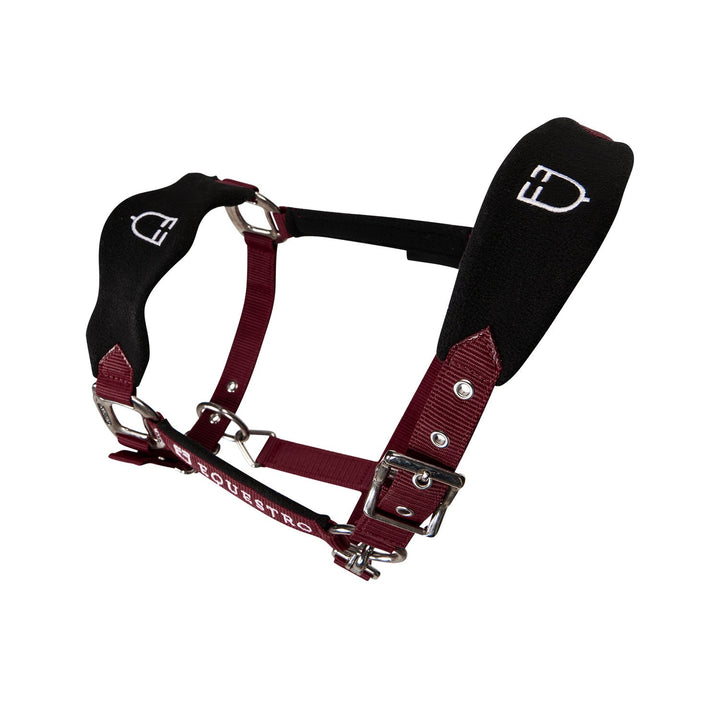 Equestro Headcollar with Double Adjustment and Lead Rope