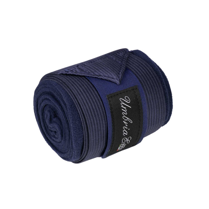 Umbria Equitazione Fleece and Elastic Bandages - Navy, view 4