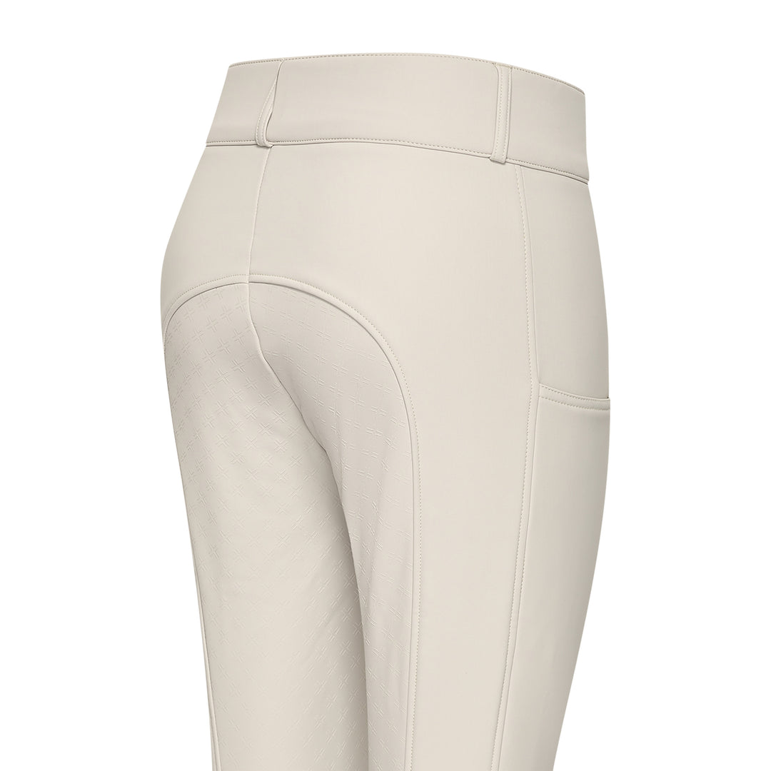 Imperial Riding Riding Breeches - Bilou Full Grip Seat - Grey Sand