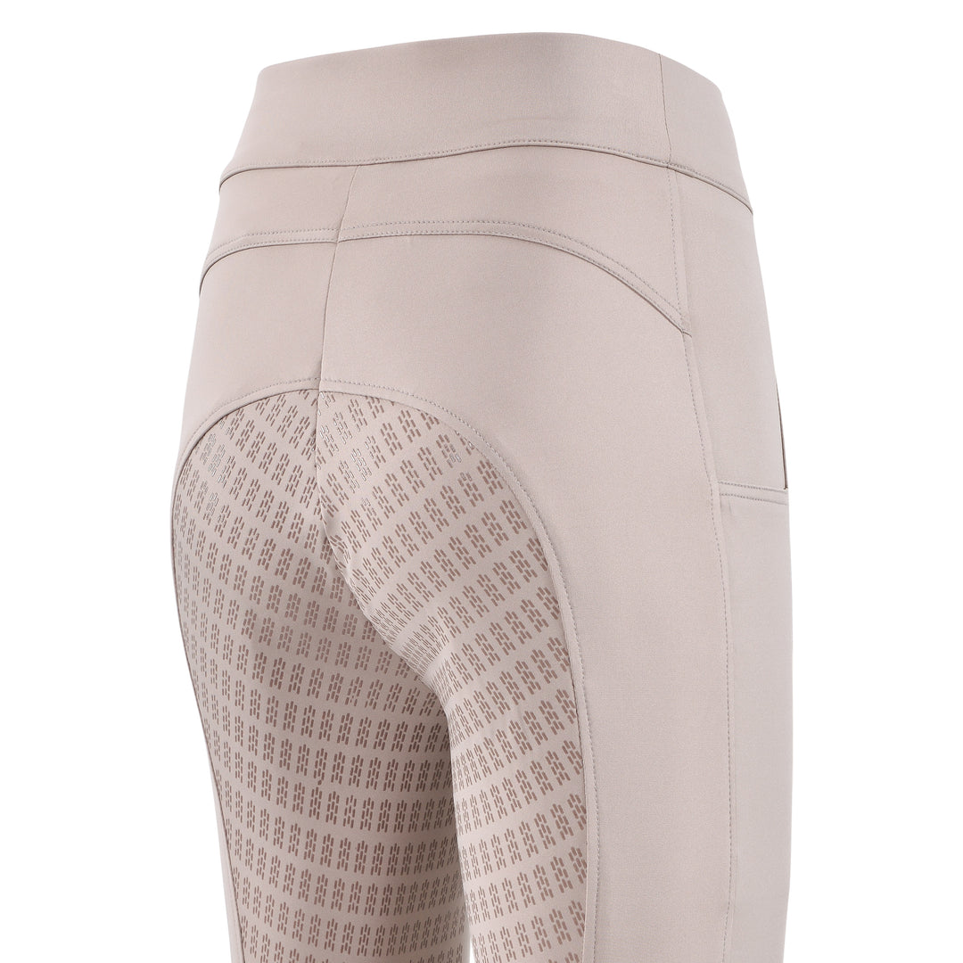 Imperial Riding Riding Tights - Basic Full Grip Seat - Grey Sand