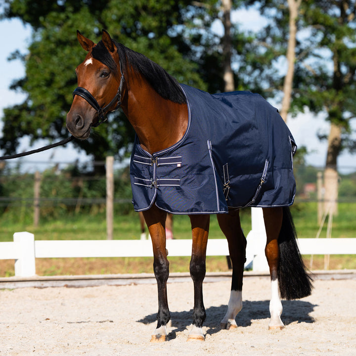 Imperial Riding Outdoor Blanket Basic Without Neck 200 g - Navy