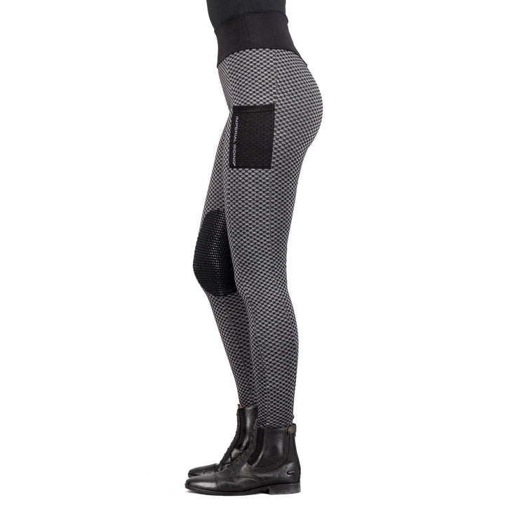 Imperial Riding Riding Tights Diamond Bubble KneeGrip