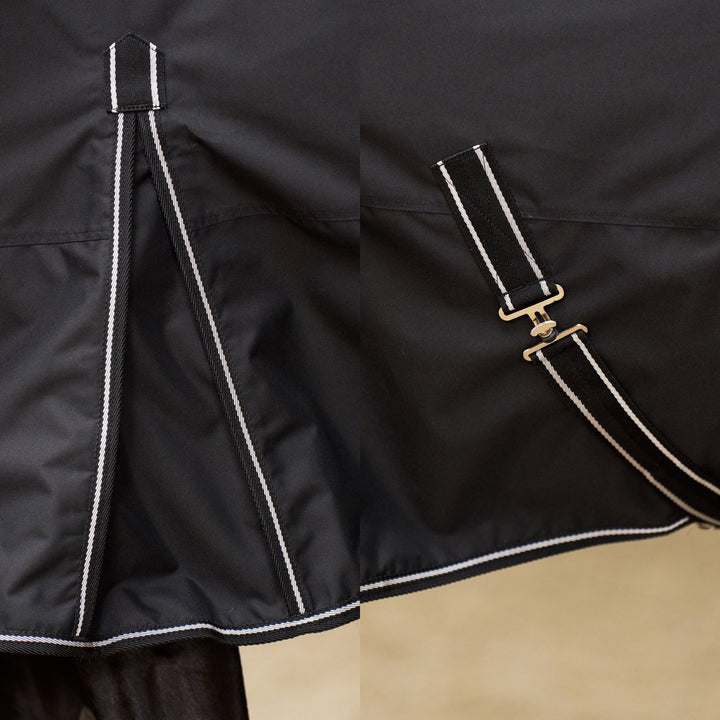Imperial Riding Outdoor Blanket Basic Without Neck Fleece - Black