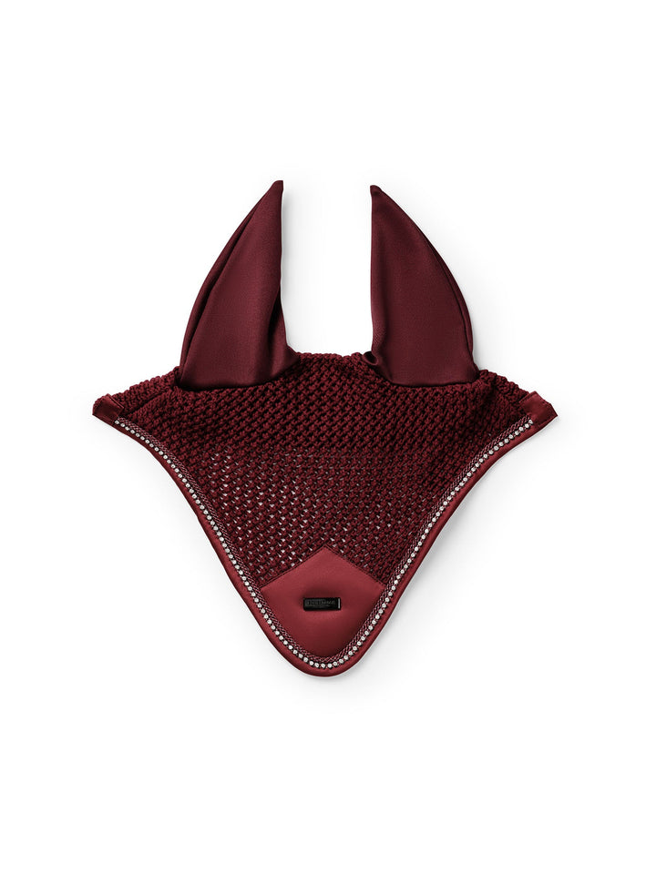 Equestrian Stockholm Fly Hood Modern Crystal Bordeaux